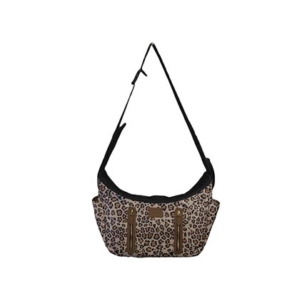 Pet Gear R&R Sling  for Cats and Dogs, Storage Pocket, Removable Washable Liner, Zippered Top and Mesh Windows